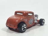 2008 Hot Wheels Customizers Corner Shop '32 Ford Vicky Metallic Copper Die Cast Toy Car Hot Rod Vehicle