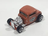 2008 Hot Wheels Customizers Corner Shop '32 Ford Vicky Metallic Copper Die Cast Toy Car Hot Rod Vehicle