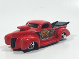 2003 Hot Wheels Robo Zoo '40 Ford Truck Red Die Cast Toy Car Vehicle