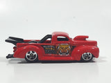 2003 Hot Wheels Robo Zoo '40 Ford Truck Red Die Cast Toy Car Vehicle