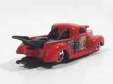 2003 Hot Wheels Robo Zoo '40 Ford Truck Red Die Cast Toy Car Vehicle