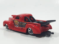 2003 Hot Wheels Robo Zoo '40 Ford Truck Red Die Cast Toy Car Vehicle