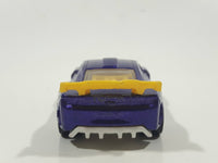 2014 Hot Wheels Track Builder 2011 Camaro Purple Die Cast Toy Car Vehicle