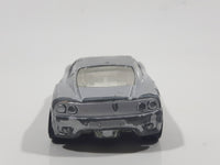 2000 Hot Wheels World Racers Ferrari 360 Modena Silver Die Cast Toy Car Vehicle