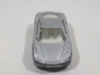 2000 Hot Wheels World Racers Ferrari 360 Modena Silver Die Cast Toy Car Vehicle