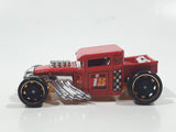 2018 Hot Wheels Legends of Speed Bone Shaker Red Die Cast Toy Car Hot Rod Vehicle