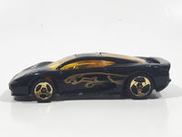 2001 Hot Wheels Company Cars Jaguar XJ220 Black Die Cast Toy Car Vehicle