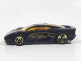 2001 Hot Wheels Company Cars Jaguar XJ220 Black Die Cast Toy Car Vehicle