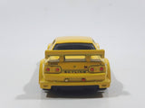 2016 Hot Wheels Night Burnerz Nissan Skyline GT-R R32 Yellow Die Cast Toy Car Vehicle