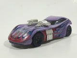 2003 Hot Wheels Heat Fleet Twin Mill II Matte Light Purple Lavender Die Cast Toy Car Vehicle