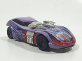 2003 Hot Wheels Heat Fleet Twin Mill II Matte Light Purple Lavender Die Cast Toy Car Vehicle