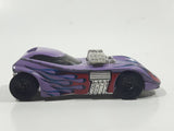 2003 Hot Wheels Heat Fleet Twin Mill II Matte Light Purple Lavender Die Cast Toy Car Vehicle