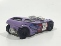 2003 Hot Wheels Heat Fleet Twin Mill II Matte Light Purple Lavender Die Cast Toy Car Vehicle