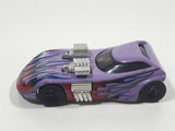 2003 Hot Wheels Heat Fleet Twin Mill II Matte Light Purple Lavender Die Cast Toy Car Vehicle