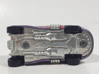 2003 Hot Wheels Heat Fleet Twin Mill II Matte Light Purple Lavender Die Cast Toy Car Vehicle