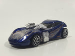 2006 Hot Wheels Open Stock Twin Mill II Dark Blue Indigo Die Cast Toy Car Vehicle