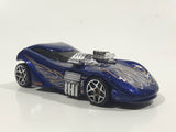 2006 Hot Wheels Open Stock Twin Mill II Dark Blue Indigo Die Cast Toy Car Vehicle