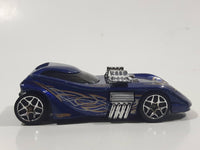 2006 Hot Wheels Open Stock Twin Mill II Dark Blue Indigo Die Cast Toy Car Vehicle