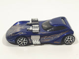 2006 Hot Wheels Open Stock Twin Mill II Dark Blue Indigo Die Cast Toy Car Vehicle