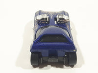 2006 Hot Wheels Open Stock Twin Mill II Dark Blue Indigo Die Cast Toy Car Vehicle