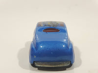 2001 Hot Wheels Monsters Tail Dragger Metalflake Blue Die Cast Toy Car Vehicle