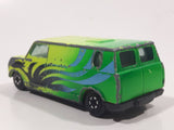 Vintage Yatming No. 1501 Ford Econoline E-150 Van Green with Black Graphics Die Cast Toy Car Vehicle