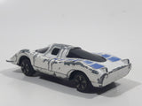 Vintage Uniborn Porsche 917 White Die Cast Toy Car Vehicle Made in Hong Kong