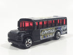 1999 Hot Wheels School Bus Black Die Cast Toy Car Vehicle