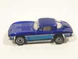 2006 Hot Wheels Corvette Stingray Split Window '63 Blue Die Cast Toy Car Vehicle