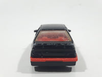 1991 Hot Wheels Peugeot 405 Black Die Cast Toy Car Vehicle