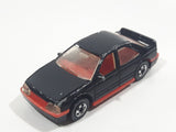 1991 Hot Wheels Peugeot 405 Black Die Cast Toy Car Vehicle