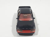 1991 Hot Wheels Peugeot 405 Black Die Cast Toy Car Vehicle