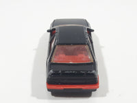 1991 Hot Wheels Peugeot 405 Black Die Cast Toy Car Vehicle