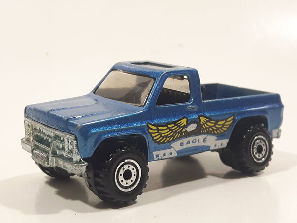 Vintage 1979 Hot Wheels Bywayman Truck Blue Die Cast Toy Car Vehicle