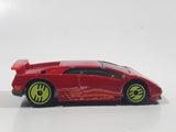 1993 Hot Wheels Revealers Lamborghini Diablo Red Die Cast Toy Exotic Sports Car Vehicle