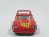 1997 Hot Wheels Ferrari F40 Red Die Cast Toy Dream Luxury Super Car Vehicle Opening Rear Mount Engine