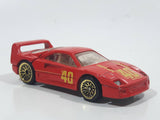 1997 Hot Wheels Ferrari F40 Red Die Cast Toy Dream Luxury Super Car Vehicle Opening Rear Mount Engine