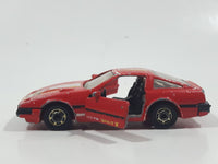 1985 Hot Wheels Nissan 300ZX Red Die Cast Toy Car Vehicle with Opening Doors