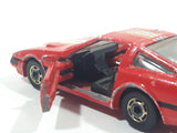 1985 Hot Wheels Nissan 300ZX Red Die Cast Toy Car Vehicle with Opening Doors