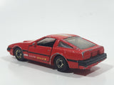 1985 Hot Wheels Nissan 300ZX Red Die Cast Toy Car Vehicle with Opening Doors