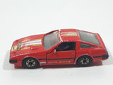 1985 Hot Wheels Nissan 300ZX Red Die Cast Toy Car Vehicle with Opening Doors