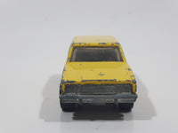 1982 Hot Wheels Aries Wagon Yellow Die Cast Toy Car Station Wagon Vehicle - Made in Hong Kong