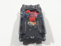 Vintage 1976 Corgi Juniors DC Comics Batman Batmobile Black Die Cast Toy Car Vehicle