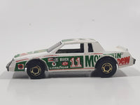 1983 Hot Wheels Mountain Dew Soda Pop Nascar Racing Stocker White Die Cast Toy Race Car Vehicle - GHO - #11 Darrel Waltrip