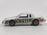 1983 Hot Wheels Mountain Dew Soda Pop Nascar Racing Stocker White Die Cast Toy Race Car Vehicle - GHO - #11 Darrel Waltrip