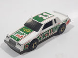 1983 Hot Wheels Mountain Dew Soda Pop Nascar Racing Stocker White Die Cast Toy Race Car Vehicle - GHO - #11 Darrel Waltrip