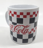 2003 Gibson Coca-Cola Coke Checkered Ceramic Coffee Mug