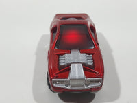 2005 McDonald's Hot Wheels AcceleRacers Series Hollowback Dark Orange Red Die Cast Toy Car Vehicle