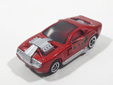 2005 McDonald's Hot Wheels AcceleRacers Series Hollowback Dark Orange Red Die Cast Toy Car Vehicle