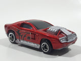 2005 McDonald's Hot Wheels AcceleRacers Series Hollowback Dark Orange Red Die Cast Toy Car Vehicle